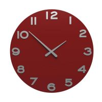 Designové hodiny 10-205 CalleaDesign 60cm (více barev) Barva grafitová (tmavě šedá)-3 - RAL9007