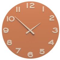 Designové hodiny 10-205 CalleaDesign 60cm (více barev) Barva světle červená-64 - RAL3020