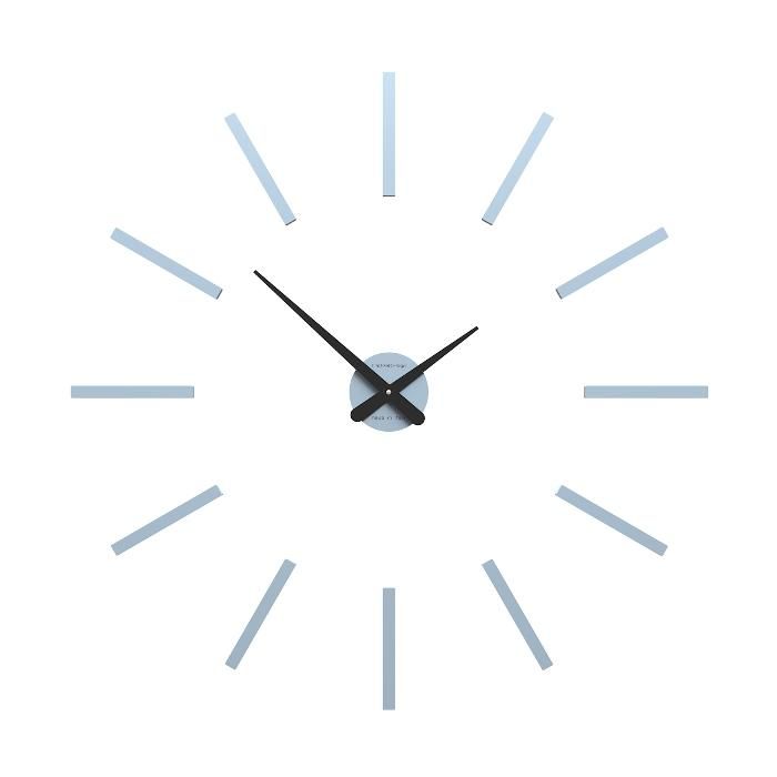 Designové hodiny 10-302 CalleaDesign 78cm (více barev) Barva šedomodrá tmavá-44 - RAL5014