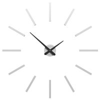 Designové hodiny 10-302 CalleaDesign 78cm (více barev) Barva stříbrná-2 - RAL9006