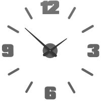 Designové hodiny 10-305 CalleaDesign Michelangelo M 64cm (více barevných verzí) Barva černá klasik-5 - RAL9017