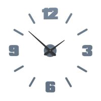 Designové hodiny 10-305 CalleaDesign Michelangelo M 64cm (více barevných verzí) Barva šedomodrá tmavá-44 - RAL5014