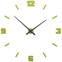 Designové hodiny 10-306 CalleaDesign Michelangelo L 100cm (více barevných verzí) Barva žlutá klasik-61 - RAL1018