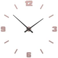 Designové hodiny 10-306 CalleaDesign Michelangelo L 100cm (více barevných verzí) Barva čokoládová-69 - RAL8017