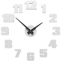 Designové hodiny 10-307 CalleaDesign (více barev) Barva grafitová (tmavě šedá)-3 - RAL9007
