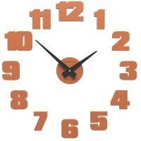 Designové hodiny 10-307 CalleaDesign (více barev) Barva fuchsiová (starorůžová)-72 - RAL4010