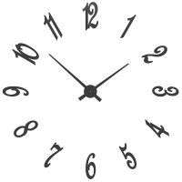 Velké nástěnné hodiny CalleaDesign 10-314-12 béžové (130cm)