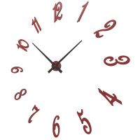 Velké nástěnné hodiny CalleaDesign 10-314-71 růžové (130cm)
