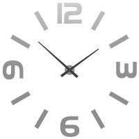 Velké nástěnné hodiny CalleaDesign 10-315-12 béžové (130cm)