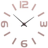 Velké nástěnné hodiny CalleaDesign 10-315-12 béžové (130cm)