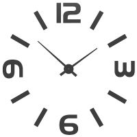Velké nástěnné hodiny CalleaDesign 10-315-41 šedomodré (130cm)