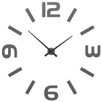 Designové hodiny 10-315 CalleaDesign (více barev) Barva švestkově šedá-34
