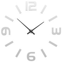 Velké nástěnné hodiny CalleaDesign 10-315-5 černá (130cm)