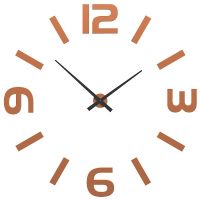 Designové hodiny 10-315 CalleaDesign (více barev) Barva oranžová-63 - RAL2004