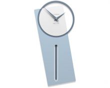 Designové hodiny 11-005 CalleaDesign 59cm (více barev) Barva stříbrná-2 - RAL9006