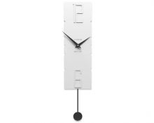 Designové hodiny 11-006 CalleaDesign 63cm (více barev) Barva bílá-1 - RAL9003