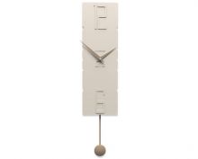 Designové hodiny 11-006 CalleaDesign 63cm (více barev) Barva béžová (tělová)-23