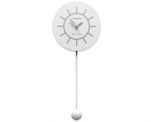 Designové hodiny 11-007 CalleaDesign 60cm (více barev) Barva bílá-1 - RAL9003