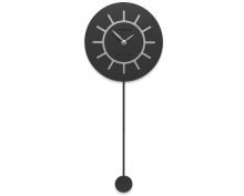 Designové hodiny 11-007 CalleaDesign 60cm (více barev) Barva stříbrná-2 - RAL9006