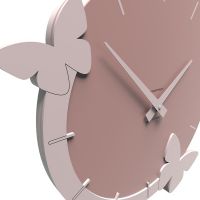 Designové hodiny 50-10-3 CalleaDesign 62cm (více barev) Barva růžový oblak (tmavší)-33
