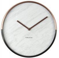 Luxusní nástěnné hodiny Karlsson KA5605WH