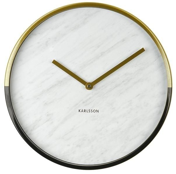 Designové nástěnné hodiny Karlsson KA5606WH