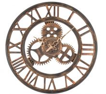 Dřevěné designové hodiny Lowell 21458