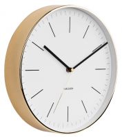 Elegantní nástěnné hodiny Karlsson 5695WH (bílé)