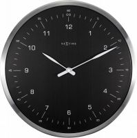 Designové nástěnné hodiny 3243zw Nextime 60 minutes 33cm