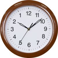 Nástěnné hodiny se zpětným chodem v jednoduchém designu E01.2455 - E01.2455.52 SW ZPĚTNÝ CHOD