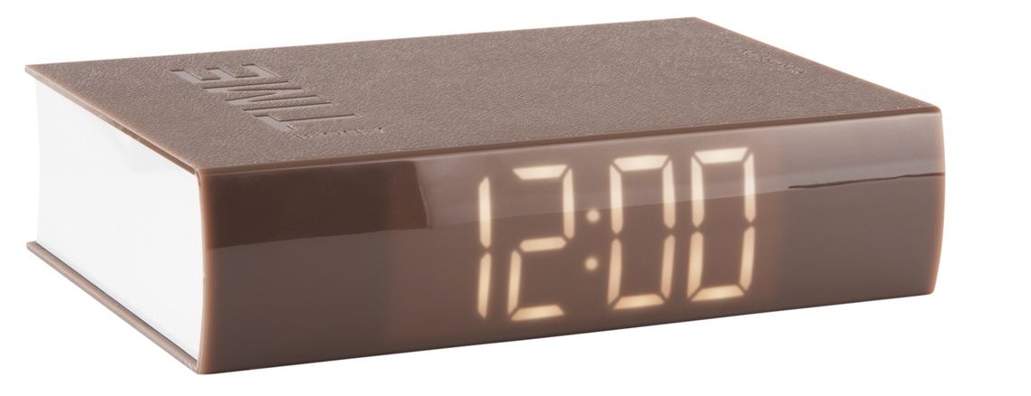 Designové LED hodiny - budík 5861WG Karlsson 20cm