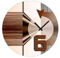 Designové nástěnné hodiny 5086-0002 DX-time 40cm