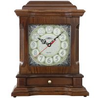 Originální dřevěné stolní hodiny PRIM Old Times s číselníkem zdobeným ornamenty, které Vás svým retro vzhledem přenesou do dávných časů. Jsou vybaveny důmyslnou malou zásuvkou pro | PRIM Old Times