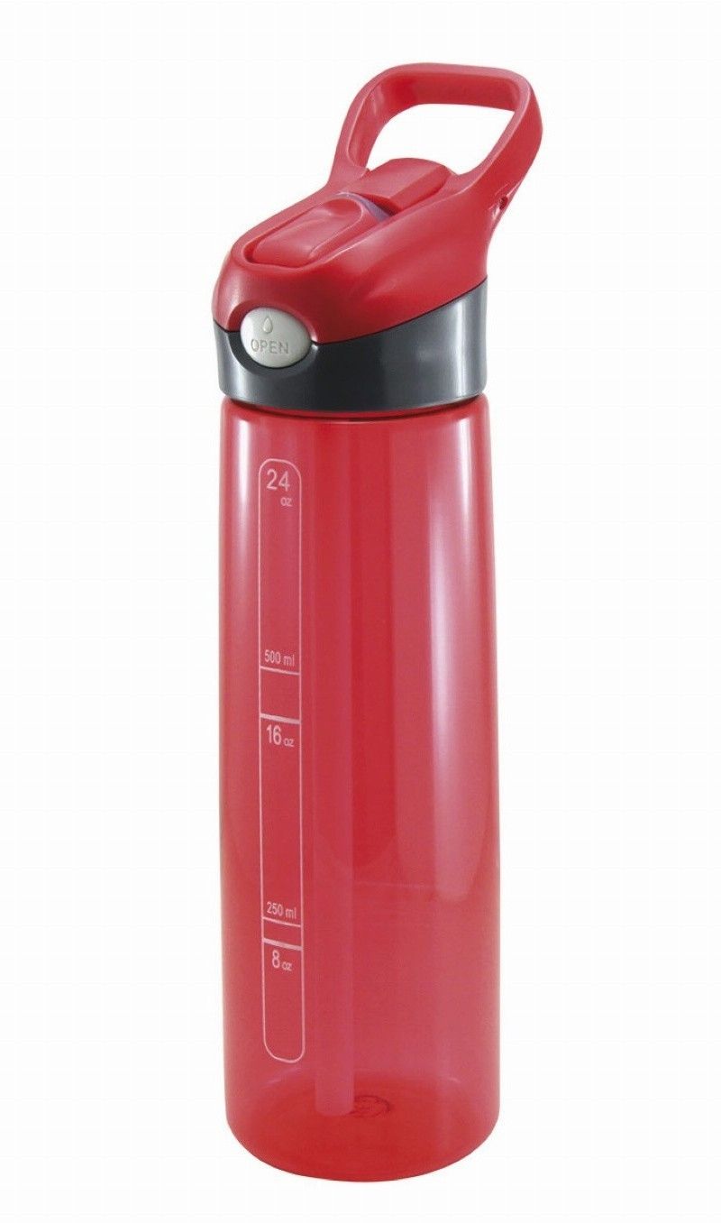 Tritanová, odlehčená, nerozbitná, tepelně odolná sportovní láhev o objemu 700 ml s výklopným náustkem, BPA free F04.3829 Tritan - A