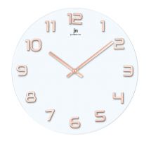 Designové nástěnné hodiny 14897BR Lowell 38cm