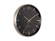 Designové nástěnné hodiny 5911SI Karlsson 35cm