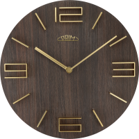 Dřevěné nástěnné hodiny PRIM Timber Breezy mají 3D číslice a indexy z kovu. Působí svěžím, elegatním a přírodním dojmem. Hodiny jsou vybaveny strojkem Quartz Taiwan E01P.4083 - Nástěnné hodiny PRIM Timber Breezy II