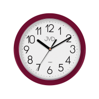 Nástěnné hodiny JVD HP612.10 fialová barva