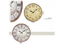 Retro designové nástěnné hodiny značky Lowell 21432 Lowell Italy