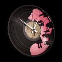 Designové nástěnné hodiny Discoclock 051 Marylin Pink 30cm
